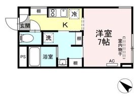 グランテージ西小山 202 間取り図