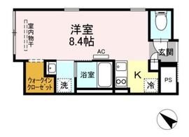 グランテージ西小山 103 間取り図