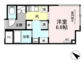 グランテージ西小山 102 間取り図