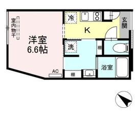 グランテージ西小山 204 間取り図