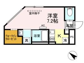 グランテージ西小山 203 間取り図