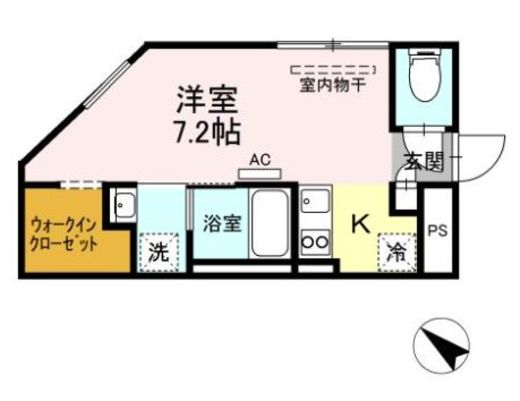 グランテージ西小山 303 間取り図