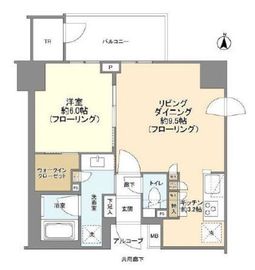 エクセレントシティ錦糸町 10階 間取り図