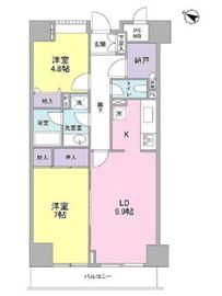 グランドメゾン三軒茶屋 3階 間取り図