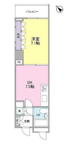 グランドメゾン三軒茶屋 3階 間取り図