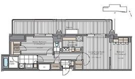 麻布台ヒルズガーデンプラザレジデンス 6階 間取り図
