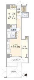 オープンレジデンシア横浜台町 1階 間取り図
