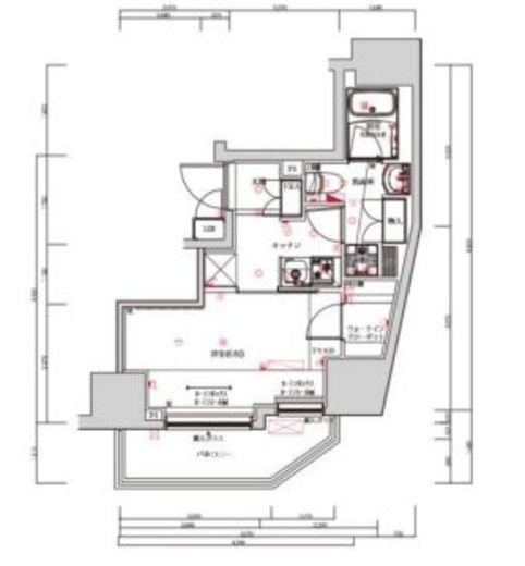 フェルクルールプレスト池袋ウエスト 2階 間取り図