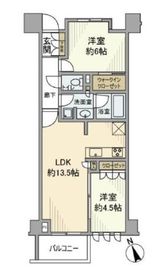 オープンレジデンシア島津山コート 3階 間取り図