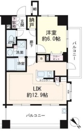 日神パレステージ板橋滝野川 4階 間取り図