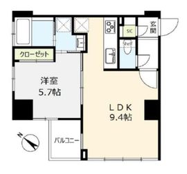 CELESTINO (チェレスティーノ) 8階 間取り図