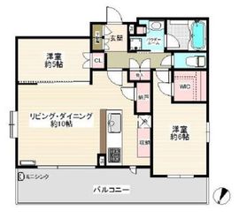 シティテラス横浜 ノース棟 9階 間取り図