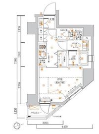 LUMEED池袋 3階 間取り図