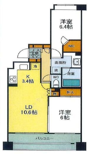 ファストジュール練馬春日町 604 間取り図