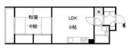 グランドパレス田町 5階 間取り図