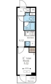 アイディ御殿山ヒルズファースト 502 間取り図
