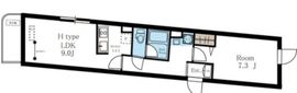 アイディ御殿山ヒルズファースト 405 間取り図