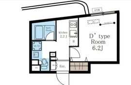 アイディ御殿山ヒルズファースト 108 間取り図