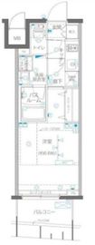 ZOOM横浜関内 10階 間取り図
