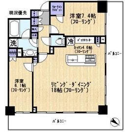 ブランズタワーみなとみらい 9階 間取り図