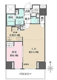 ザ・パークハウス三田タワー 10階 間取り図