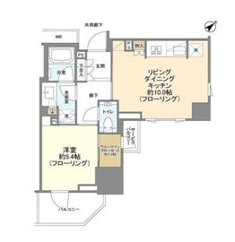 ザ・パークハウス麹町レジデンス 4階 間取り図