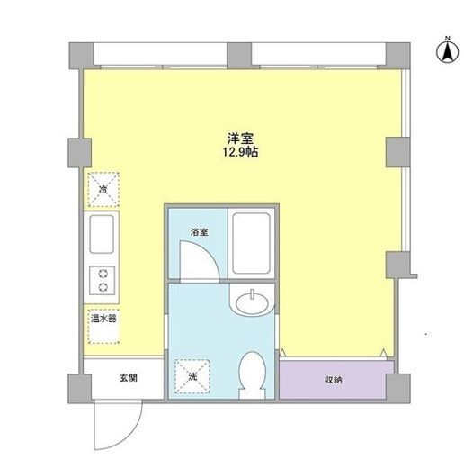 元住吉アートフラッツ 310 間取り図