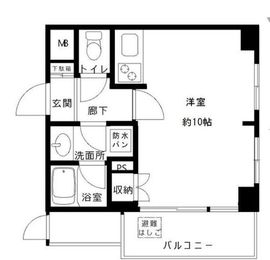 藤和シティホームズ島津山西 6階 間取り図