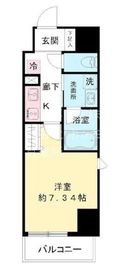 MODIER KOMAZAWA (モディア駒沢) 603 間取り図
