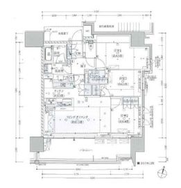 ザ・パークハウス市ヶ谷 5階 間取り図