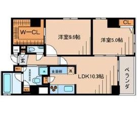 蔵前蔵マンション 1003 間取り図