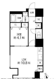 T's garden東陽町 (ティーズガーデン東陽町) 101 間取り図