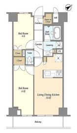 市谷台町坂フロント 903 間取り図