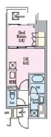 リビオメゾン木場 605 間取り図