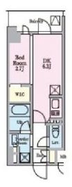 リビオメゾン木場 706 間取り図