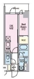 リビオメゾン木場 607 間取り図