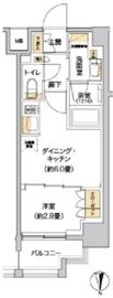 リビオメゾン木場 705 間取り図