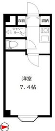 赤坂ベルゴ 7階 間取り図