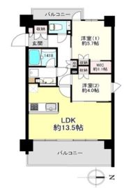 ローレルアイ白金 7階 間取り図