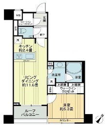 アスコットパーク日本橋久松町 9階 間取り図