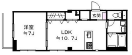 Ivory House Ebisu 4階 間取り図