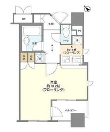 イトーピアアルファシティ池袋 7階 間取り図