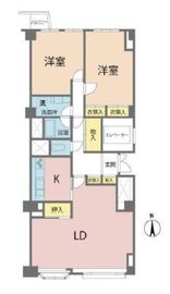 南青山第一マンションズ 3階 間取り図