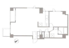 南青山ユニハイツ 8階 間取り図