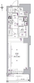 クレイシア三田 2階 間取り図