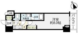 コンシェリア東京蔵前ステーションフロント 9階 間取り図
