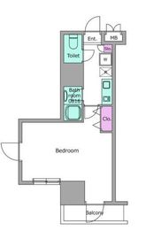 パークフラッツ西早稲田 403 間取り図