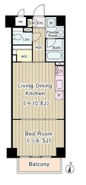 シティレジデンス東陽町 603 間取り図