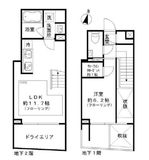 IPSE代々木上原DLX (イプセ代々木上原ディーエルエックス) 105 間取り図