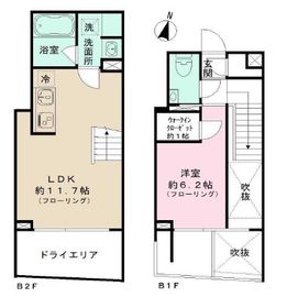IPSE代々木上原DLX (イプセ代々木上原ディーエルエックス) 105 間取り図